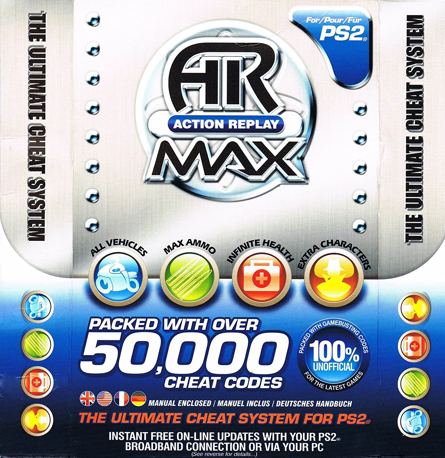 action replay max iso download